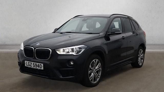 Used BMW X1 Sport Line 190 HP (139 kW) 2018 Black SUV
