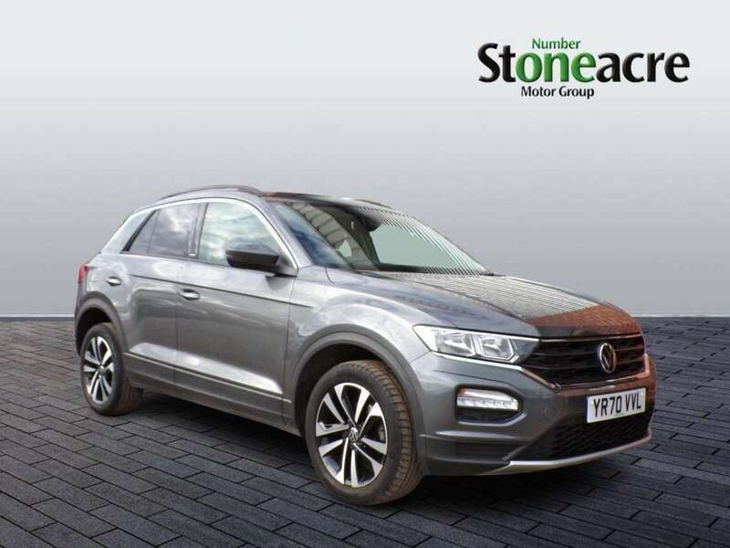 Grey Used 2021 VW T-Roc United SUV | £16,995 (Good price) - Image 1/4