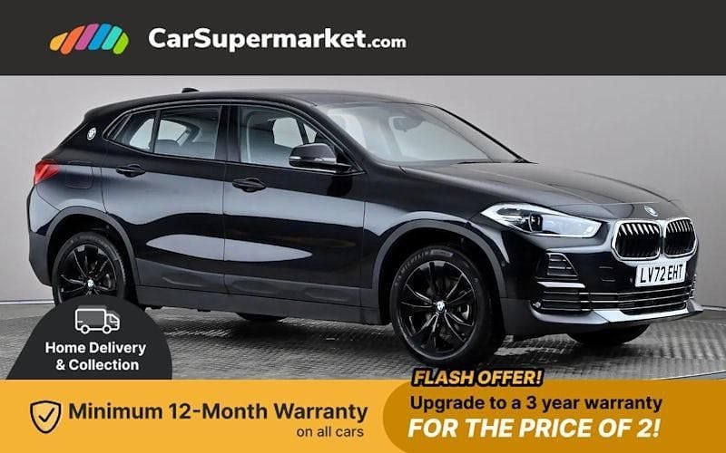 Black Used 2022 BMW X2 Sport Line SUV | £19,697 (Fair price) - Image 1/3