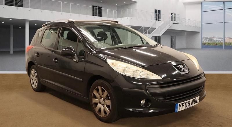Black Used 2009 Peugeot 207 S Estate | £895 (Super price) - Image 1/4