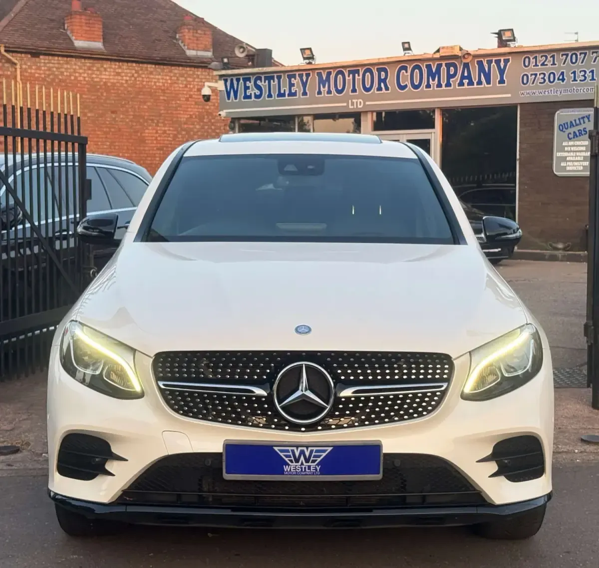 Used Mercedes GLC350 AMG line 2017 White SUV