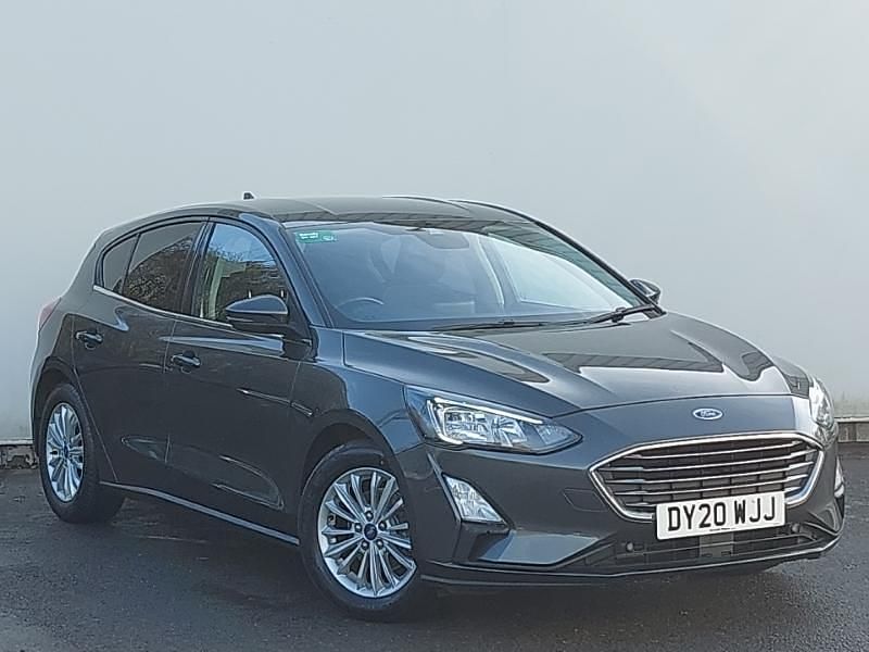Grey Used 2020 Ford Focus Titanium Hatchback | £10,498 (Fair price) - Image 1/4