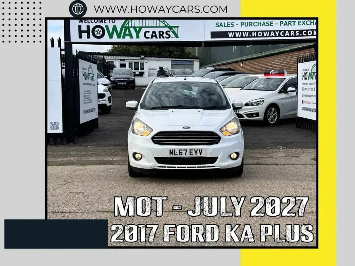 Used Ford Ka Plus Zetec 2017 White Hatchback