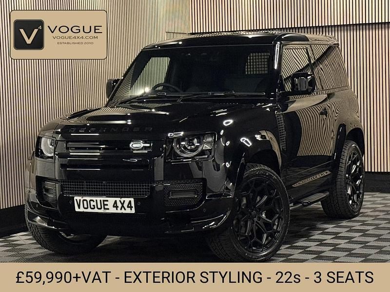 Black New 2025 Land Rover Defender S SUV | £59,990 (Fair price) - Image 1/4