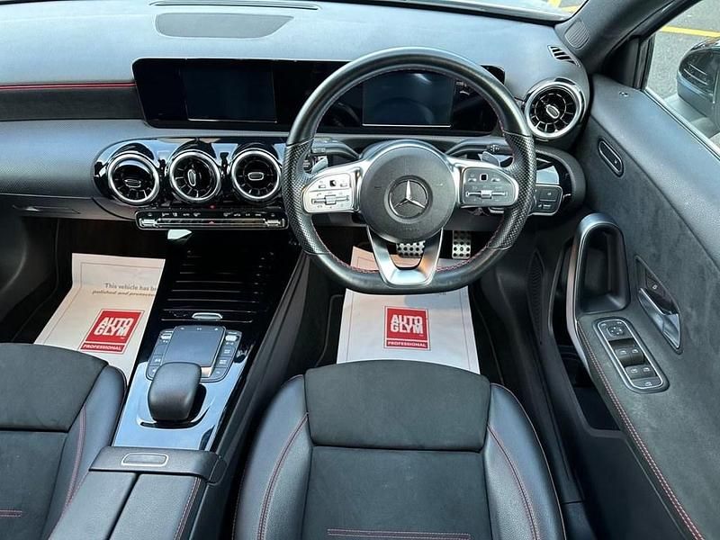 Used Mercedes A200 AMG line 2021 Silver Hatchback