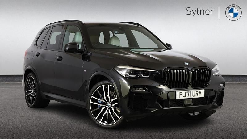 Black Used 2021 BMW X5 M Sport SUV | £39,950 (Fair price) - Image 1/4