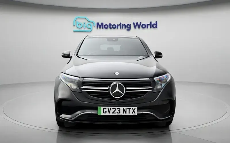 Used Mercedes EQC400 AMG line 300 kW (408 HP) 2022 Black SUV