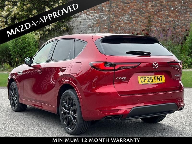 New Mazda CX-60 Homura-Line 2025 Red SUV