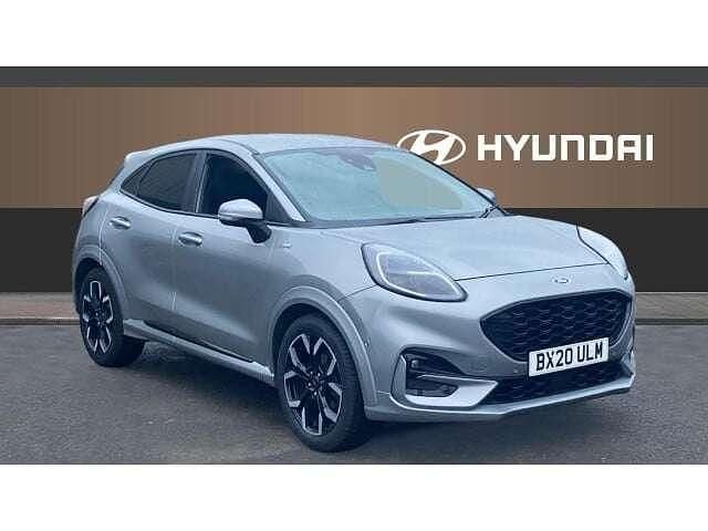 Silver Used 2020 Ford Puma ST-Line X SUV | £12,359 (Fair price) - Image 1/4