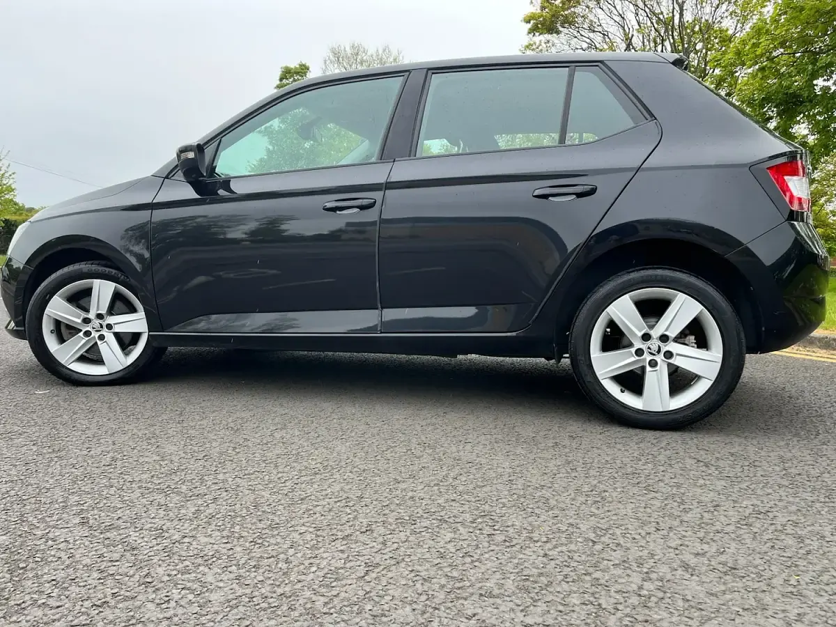 Used Skoda Fabia SE L 2015 Black Hatchback