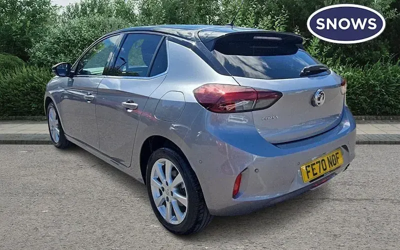 Used Vauxhall Corsa Elite 101 HP (74 kW) 2020 Grey Hatchback