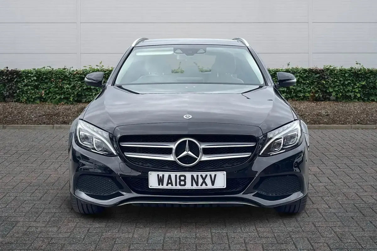 Used Mercedes C350e Premium Plus 2018 Black Estate
