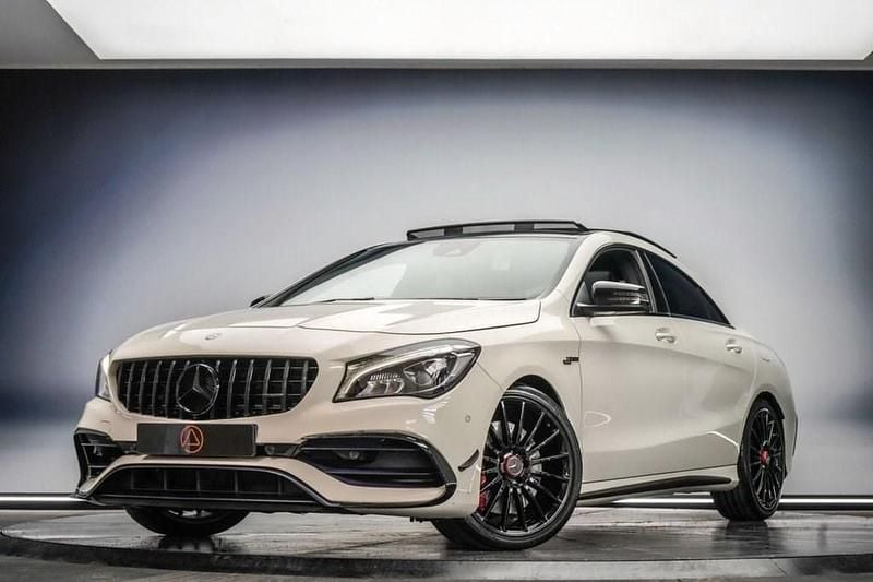 White Used 2016 Mercedes CLA45 AMG AMG Coupe | £20,990 (A bit pricey) - Image 1/4