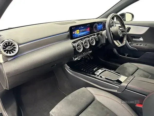 Used Mercedes A180 AMG Line Premium Plus 136 HP (100 kW) 2024 Black Hatchback