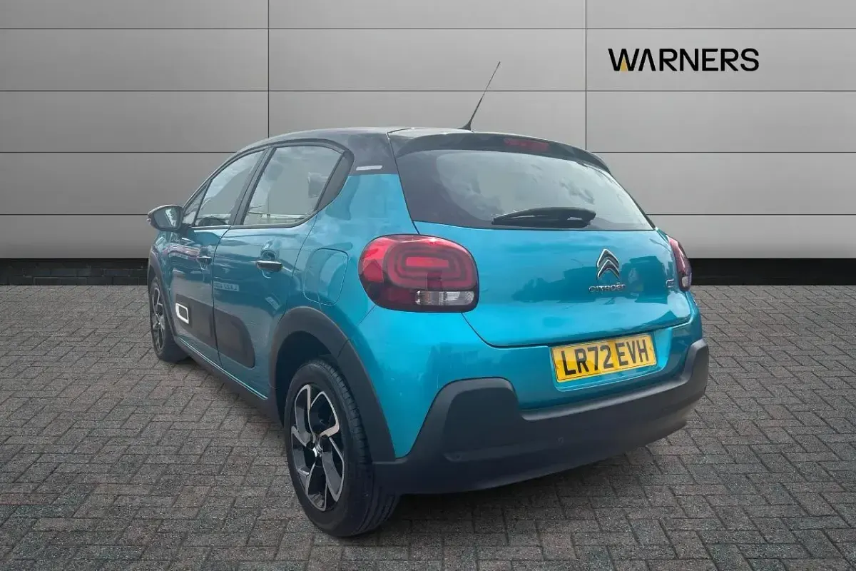Used Citroën C3 PureTech 108 HP (79 kW) 2022 Blue Hatchback