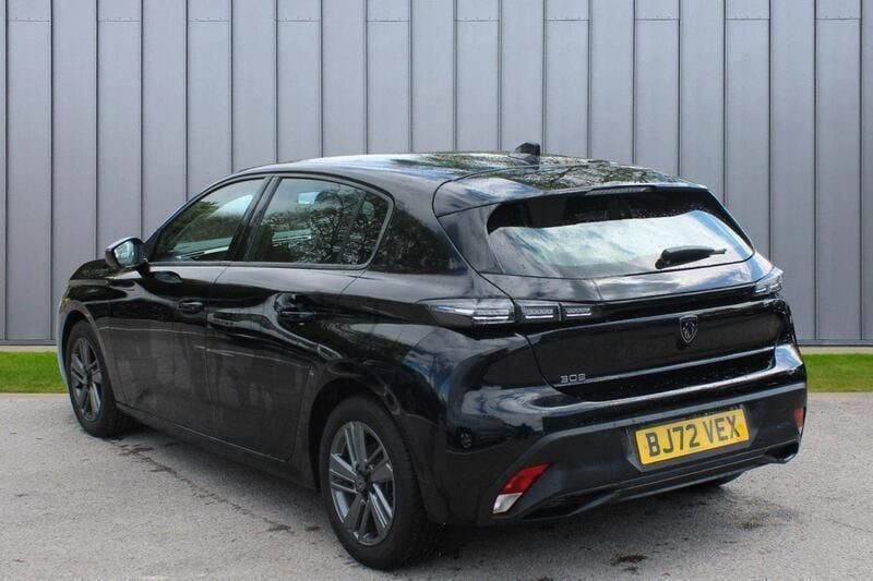 Black Used 2022 Peugeot 308 Active Premium Hatchback | £16,795 (Fair price) - Image 1/2