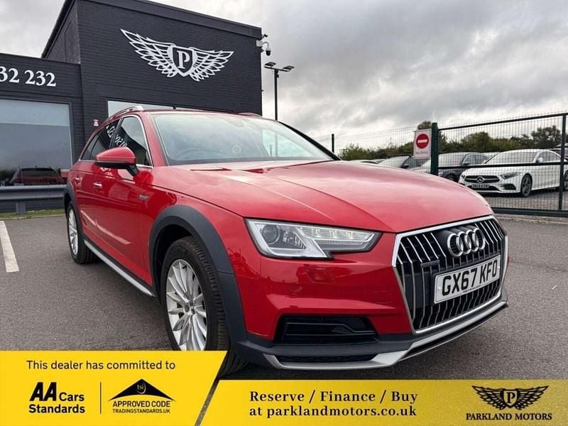 Used Audi A4 Allroad 190 HP (139 kW) 2017 Red Estate
