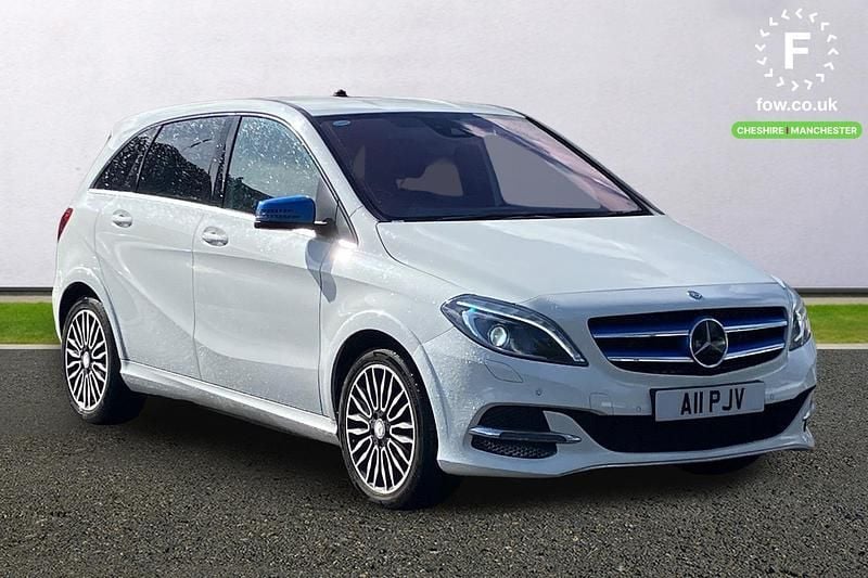 Used Mercedes B250e Electric Art 131 kW (179 HP) 2016 White MPV
