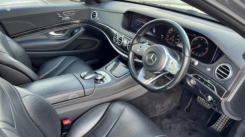 Used Mercedes S350 Executive 286 HP (210 kW) 2018 Selenite grey metallic Sedan