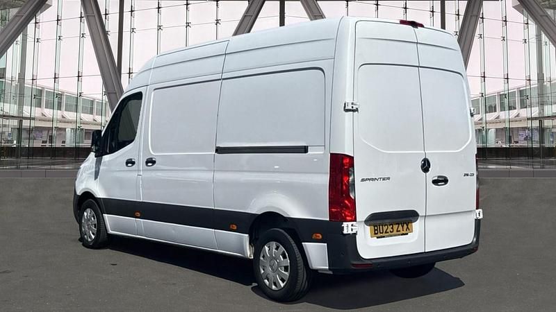 Begagnad Mercedes Sprinter Premium 150 HK (110 kW) 2023 Vit Van