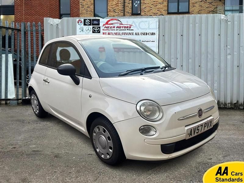 Used Fiat 500 Pop 69 HP (50 kW) 2008 White Hatchback