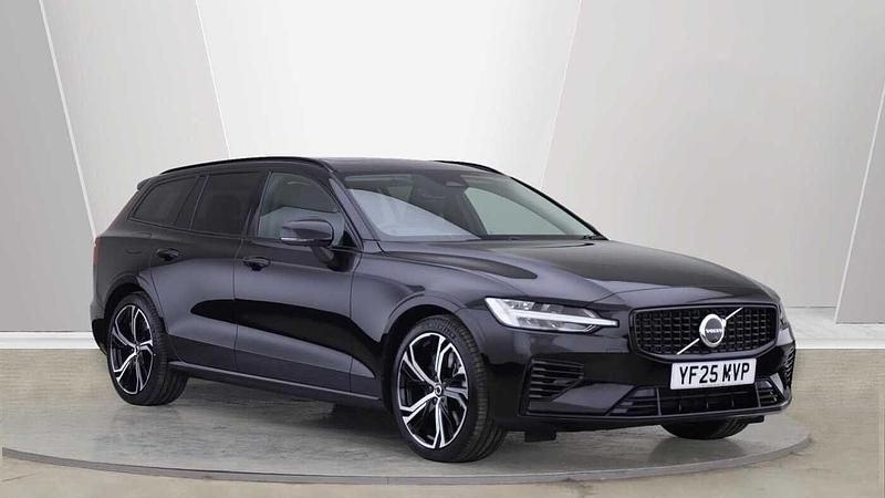 Black Used 2025 Volvo V60 Ultra Estate | £43,995 - Image 1/3