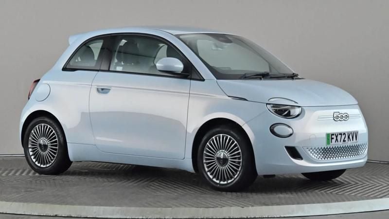 Blue Used 2022 Fiat 500e Icon Hatchback | £11,998 (Fair price) - Image 1/3