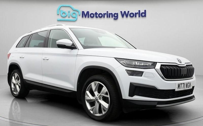 White Used 2021 Skoda Kodiaq SE L SUV | £22,800 (Good price) - Image 1/4