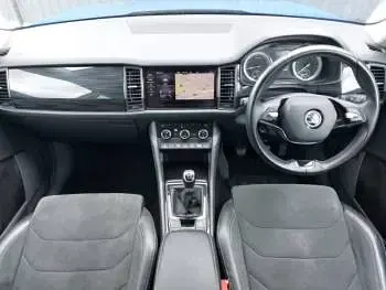 Used Skoda Kodiaq SE L 150 HP (110 kW) 2021 Blue SUV