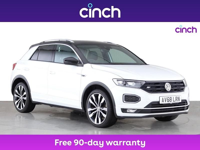 White Used 2018 VW T-Roc R-line SUV | £16,299 (Fair price) - Image 1/3