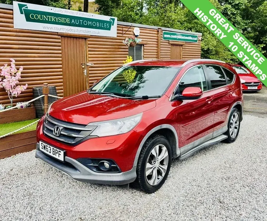 Used Honda CR-V SR 120 HP (88 kW) 2013 Red SUV