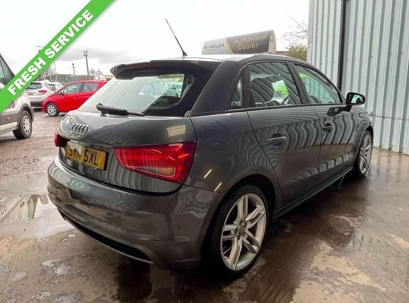 Used Audi A1 Sportback S-Line 122 HP (89 kW) 2014 Grey Hatchback