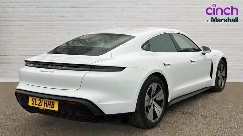 Used Porsche Taycan 389 kW (530 HP) 2021 White Sedan