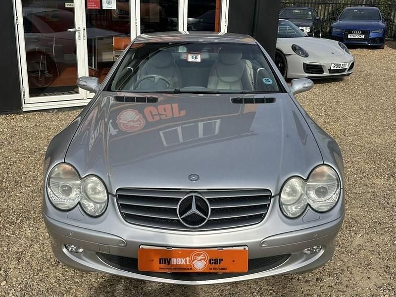 Used Mercedes SL350 245 HP (180 kW) 2004 Silver Cabriolet