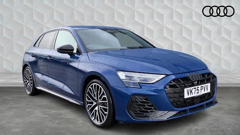 Used Audi S3 Sportback Black Edition 333 HP (244 kW) 2025 Blue Hatchback