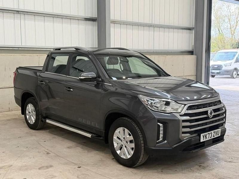 Used Ssangyong (KGM) Musso 181 HP (133 kW) 2023 Grey Pickup