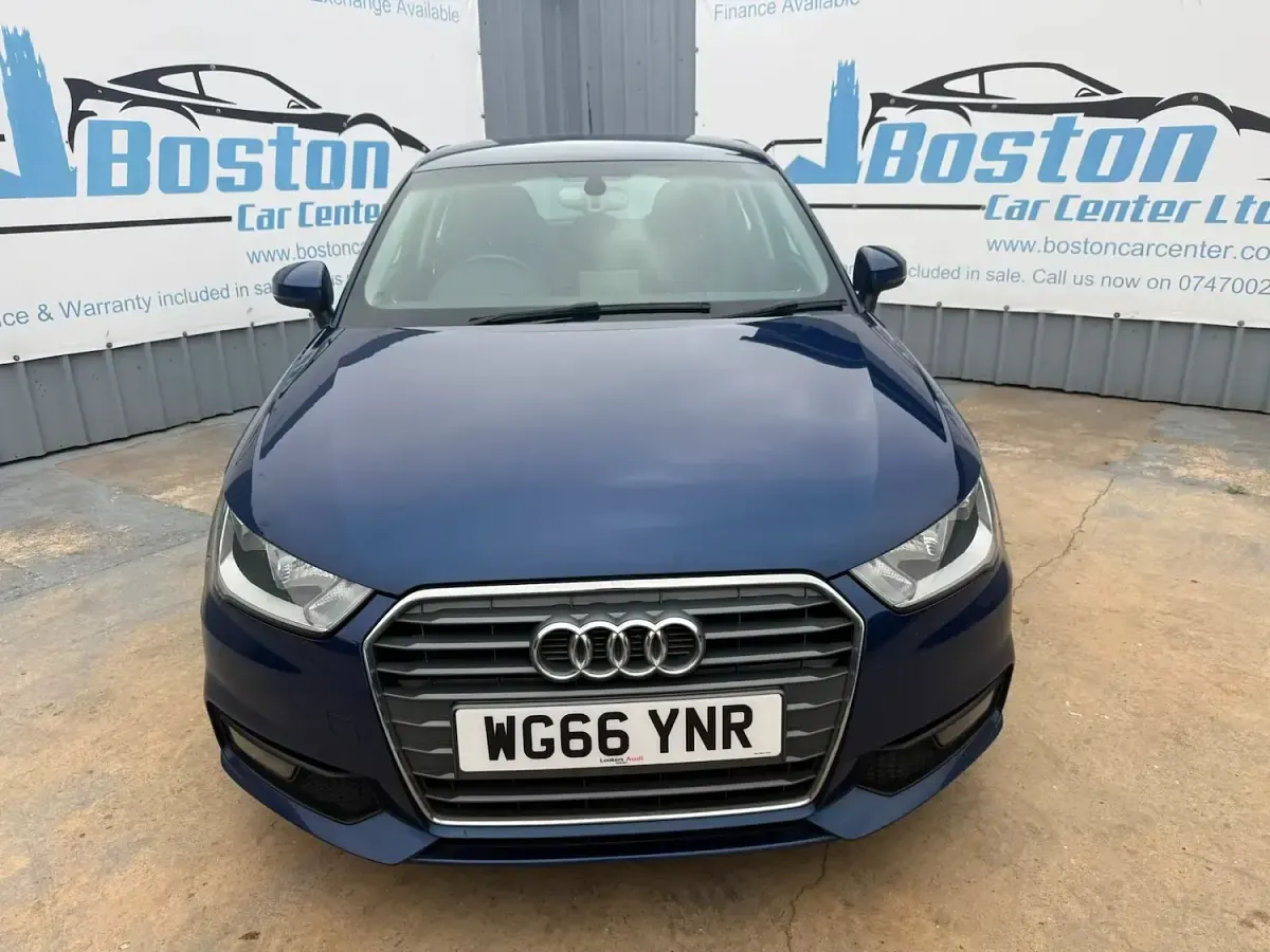 Used Audi A1 Sport 116 HP (85 kW) 2016 Blue Hatchback