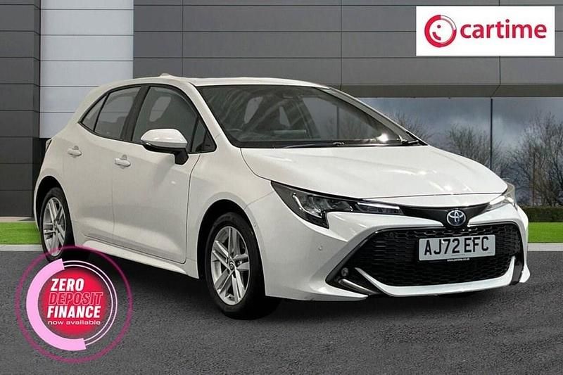 Used Toyota Corolla 2023 White Hatchback