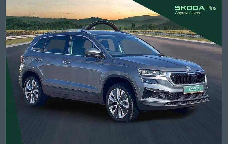 Used Skoda Karoq SE L 150 HP (110 kW) 2023 Graphite grey metallic SUV