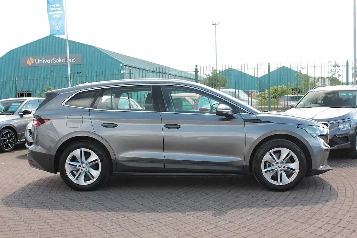 Used Skoda Enyaq iV ecoSuite 131 kW (179 HP) 2023 Graphite grey metallic SUV