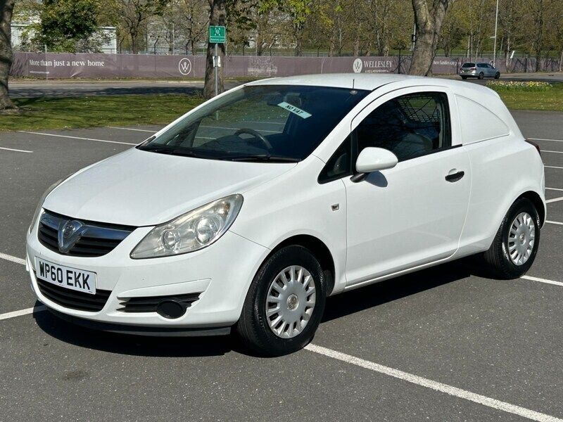 White Used 2011 Vauxhall Corsa Van | £2,495 (Good price) - Image 1/4
