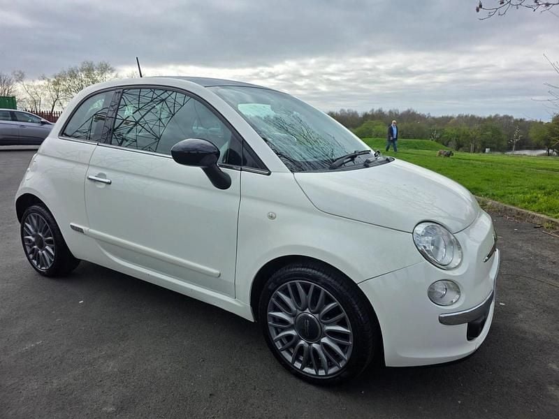 Used Fiat 500 69 HP (50 kW) 2015 White Hatchback