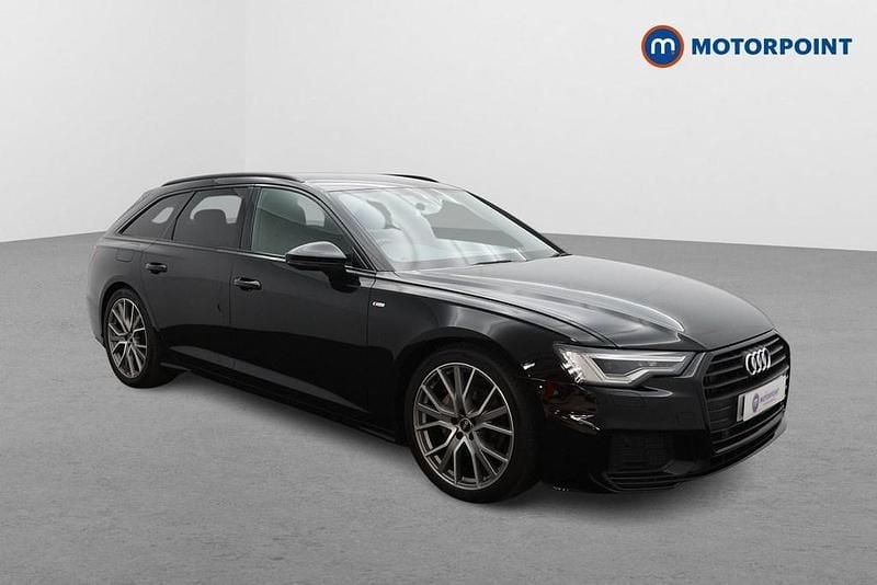 Used Audi A6 Black Edition 204 HP (150 kW) 2021 Black Estate
