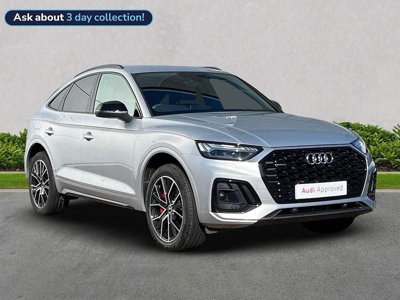 Silver Used 2021 Audi Q5 Performance SUV | £34,957 (Good price) - Image 1/4