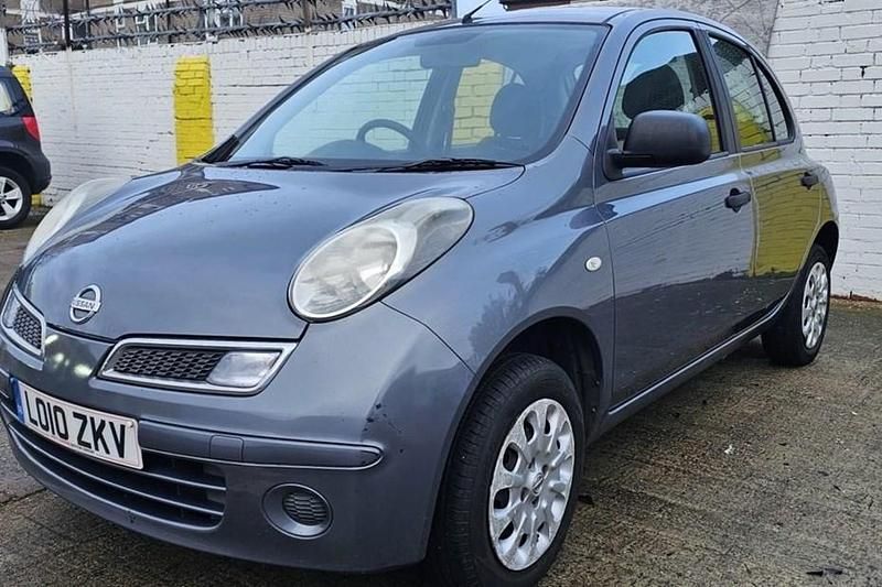Grey Used 2010 Nissan Micra Visia Hatchback | £695 (Good price) - Image 1/1