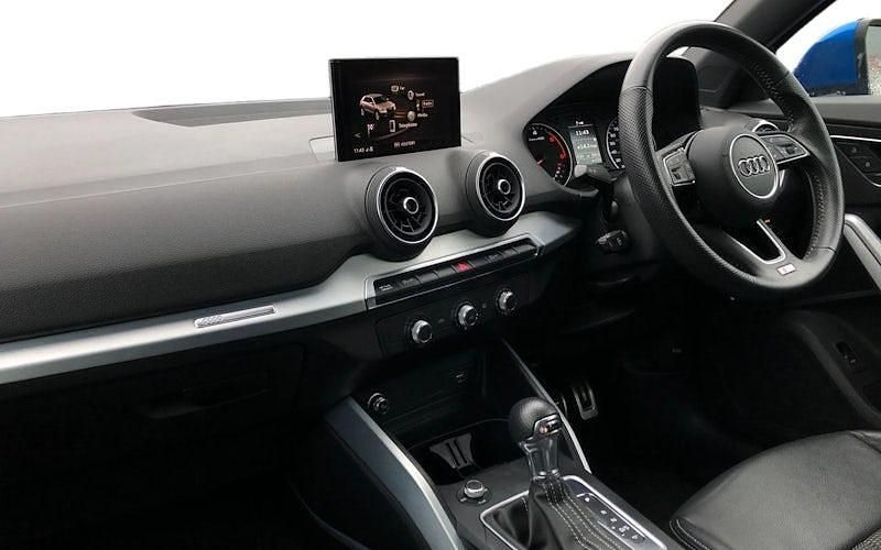 Used Audi Q2 S-Line 116 HP (85 kW) 2020 Blue SUV