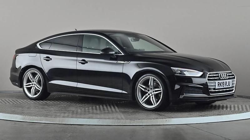 Used Audi A5 S-Line 190 HP (139 kW) 2019 Black Coupe