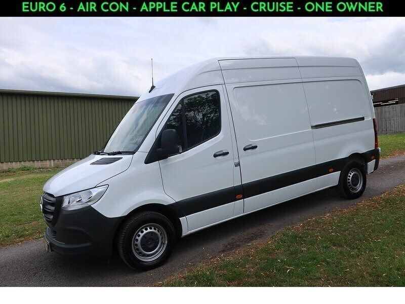 White Used 2024 Mercedes Sprinter Progressive Van | £28,990 (Good price) - Image 1/3