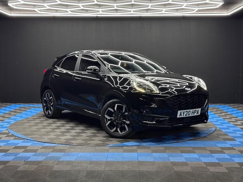 Black Used 2020 Ford Puma ST-Line X Hatchback | £10,490 (A bit pricey) - Image 1/4