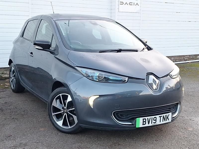 Grey Used 2019 Renault Zoe Iconic Hatchback | £7,498 (Fair price) - Image 1/4